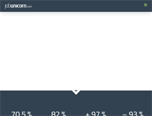 Tablet Screenshot of jobunicorn.com